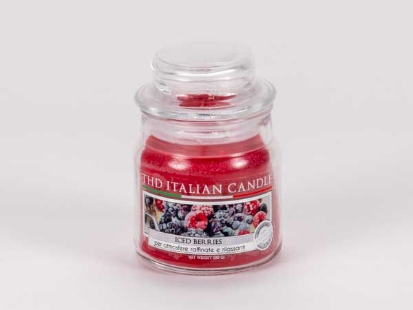 Kerze im Glas PREMIUM Iced Berries 100g