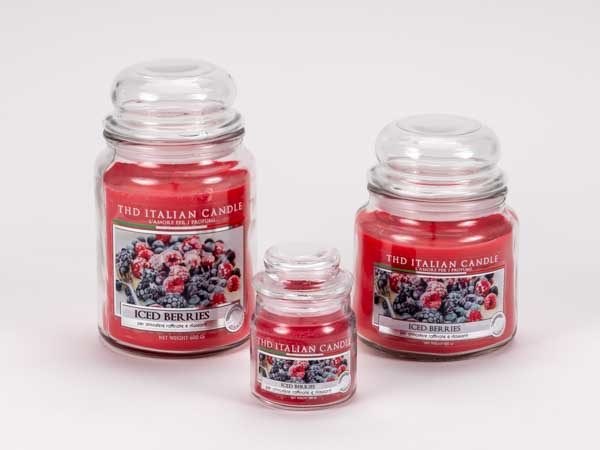Kerze im Glas PREMIUM Iced Berries 100g – Bild 2