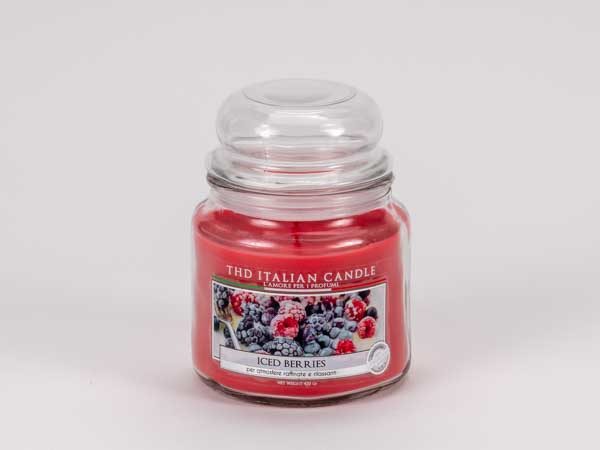 Kerze im Glas PREMIUM Iced Berries 420g