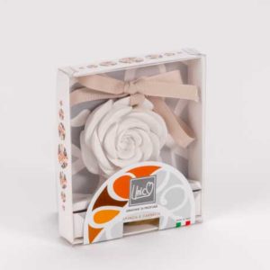 Duftstein mit Öl, zum Hängen "Rose" Orange & Zimt
