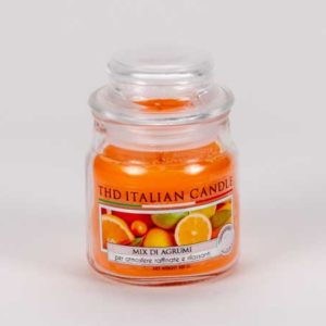 Kerze im Glas PREMIUM Zitrusmix 100g